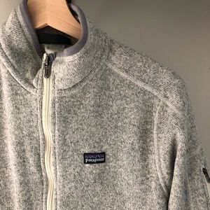 Patagonia cozy grey sweater